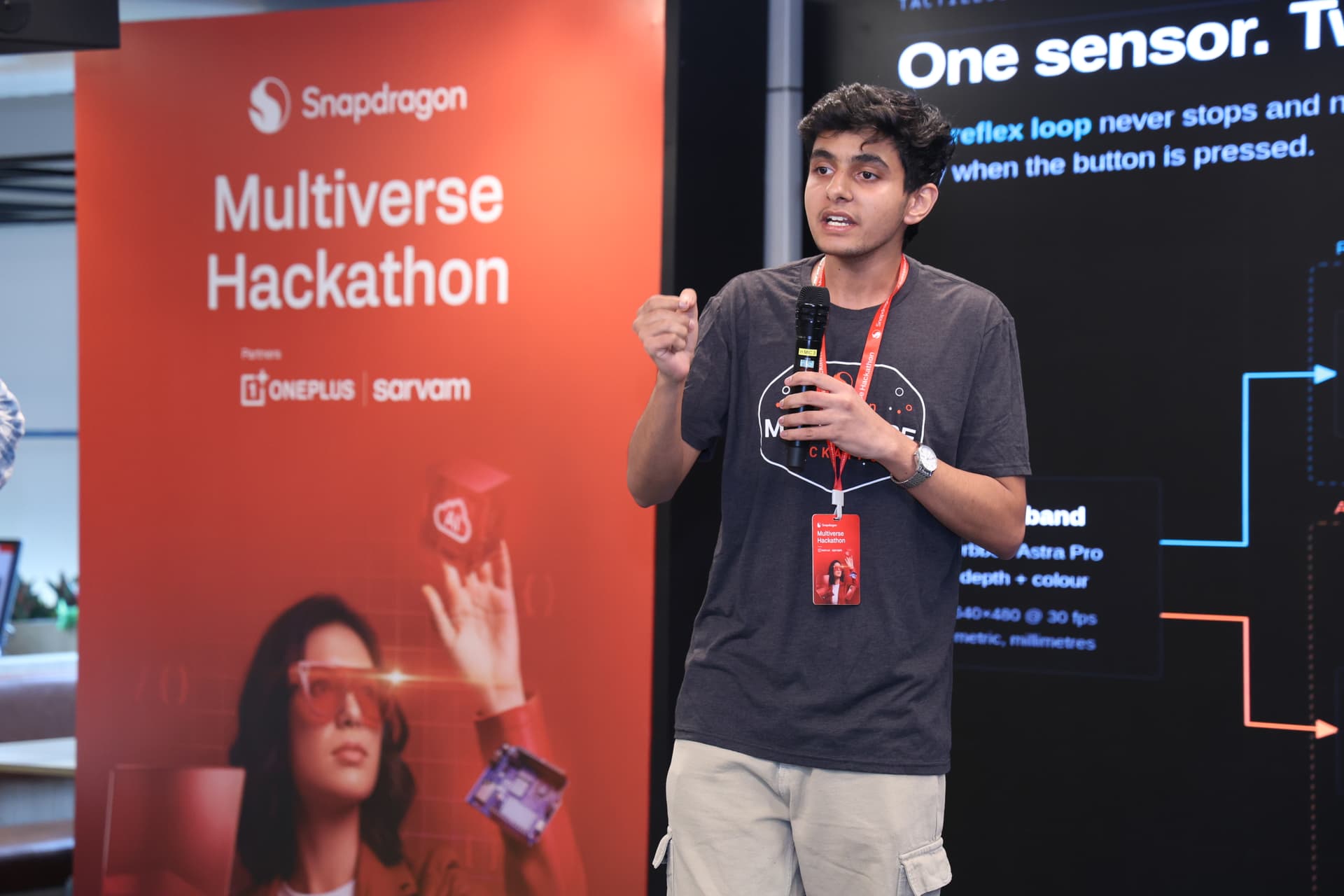 Jayant Batra presenting